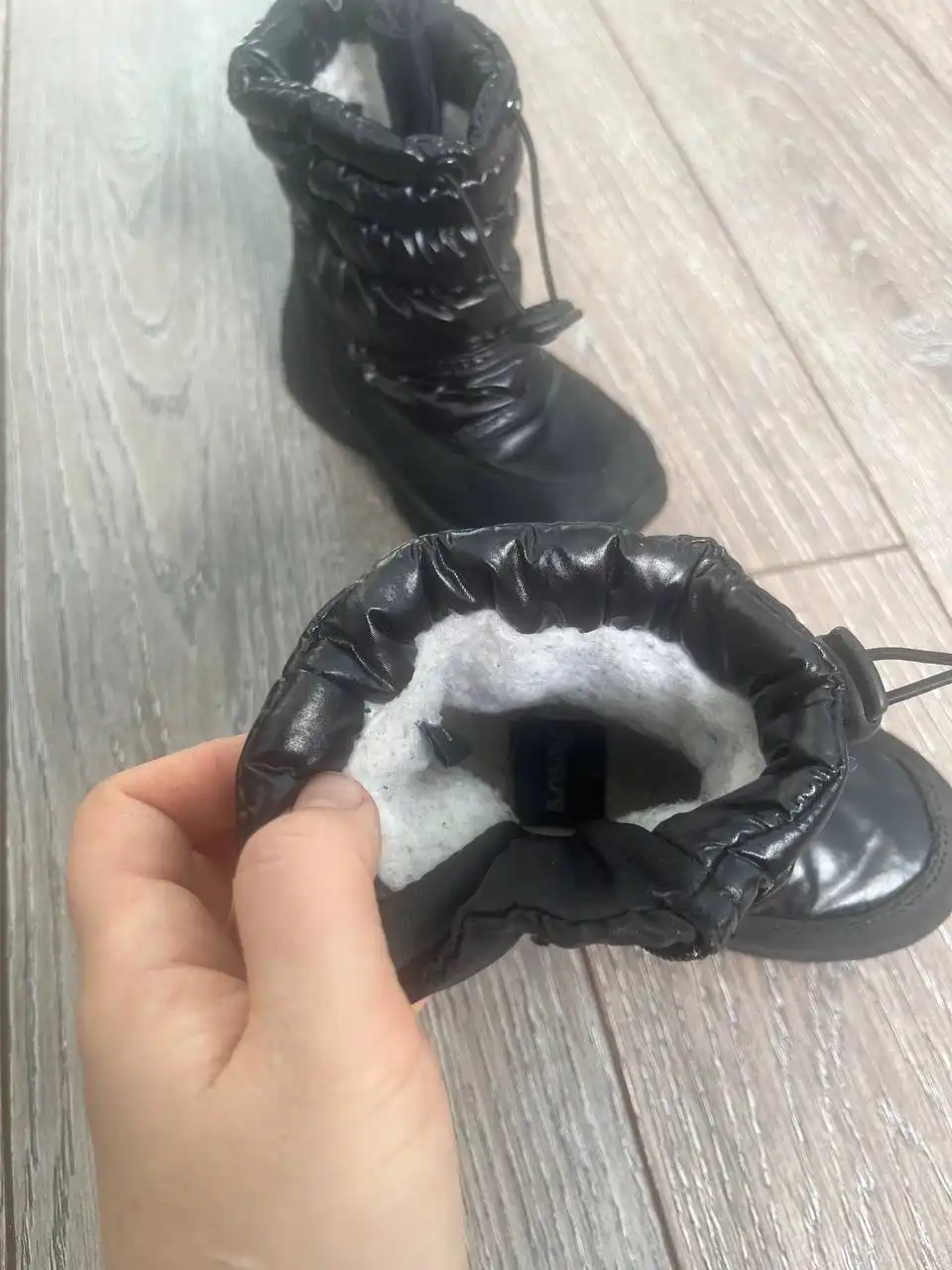 Зимние ботинки детские размер 25 - Обувь детская (Барахолка) в Саратов