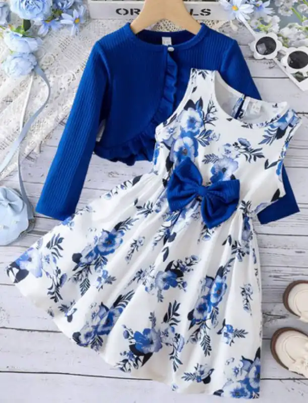 Комплект детский платье и кофточка - Одежда (Товары для детей) в Саратов