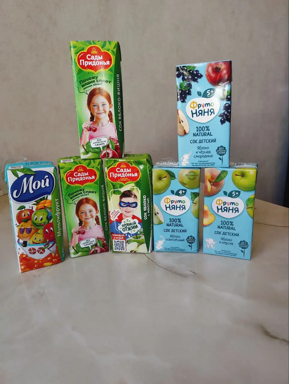 Отдам детские соки с трубочками - Питание (Товары для детей) в Саратов