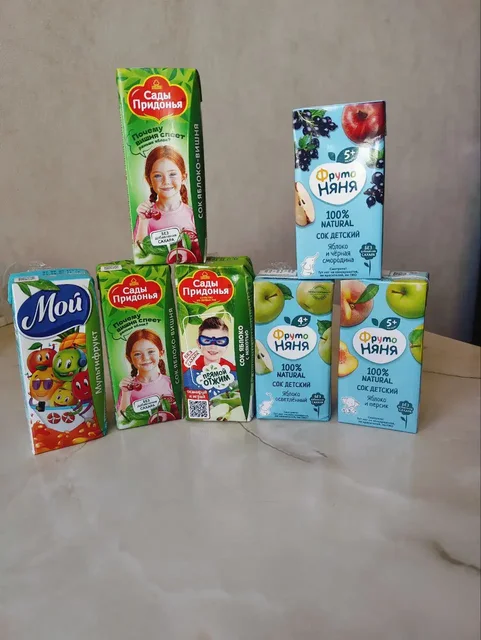 Отдам детские соки с трубочками - Товары для детей в Саратов