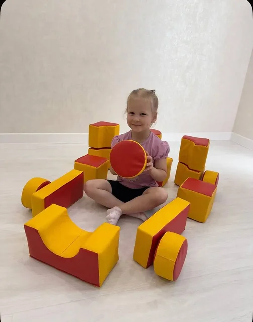 Мягкий конструктор как новый - Товары для детей в Саратов