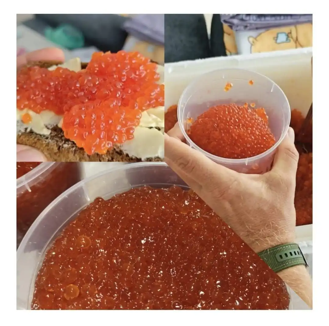 Икра горбуши премиум качества с Камчатки