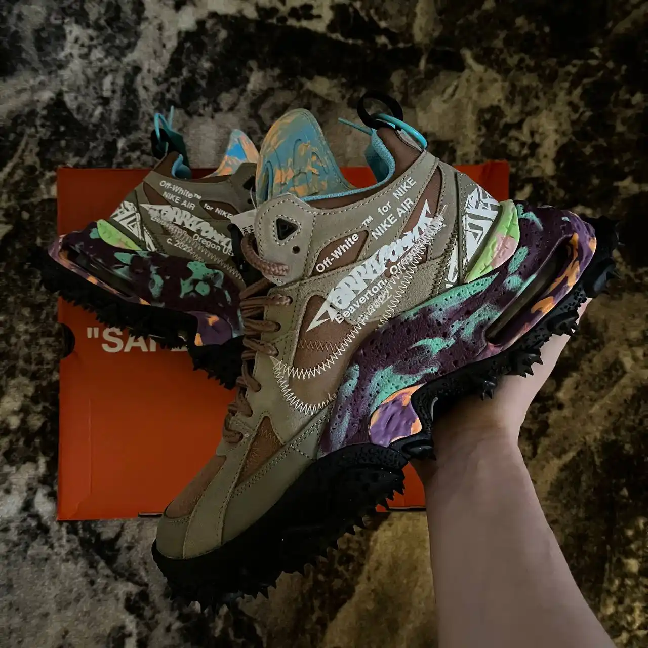 Nike Air Terra Forma Off-White Matte Olive