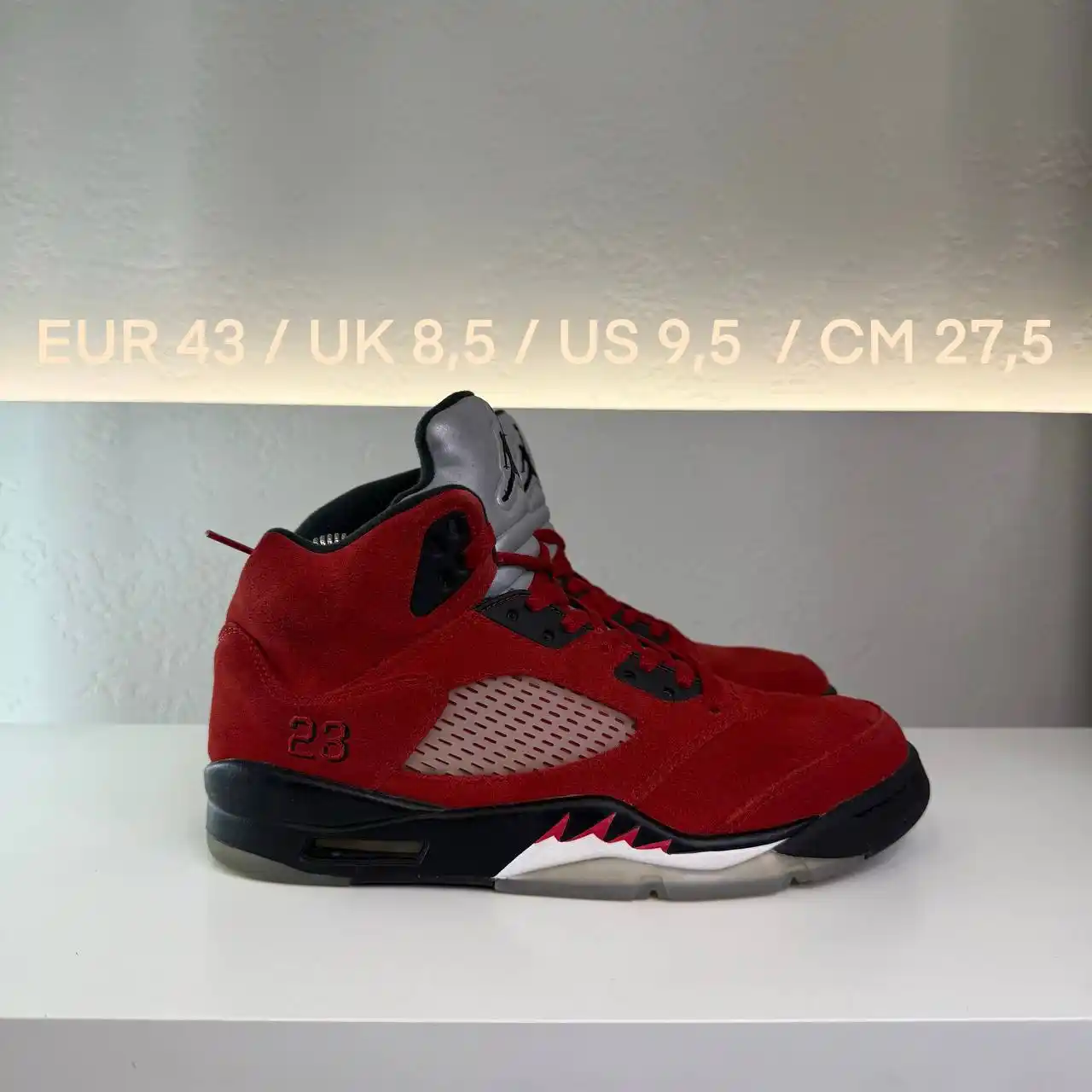 Кроссовки NIKE AIR JORDAN 5 RETRO RAGING BULL RED