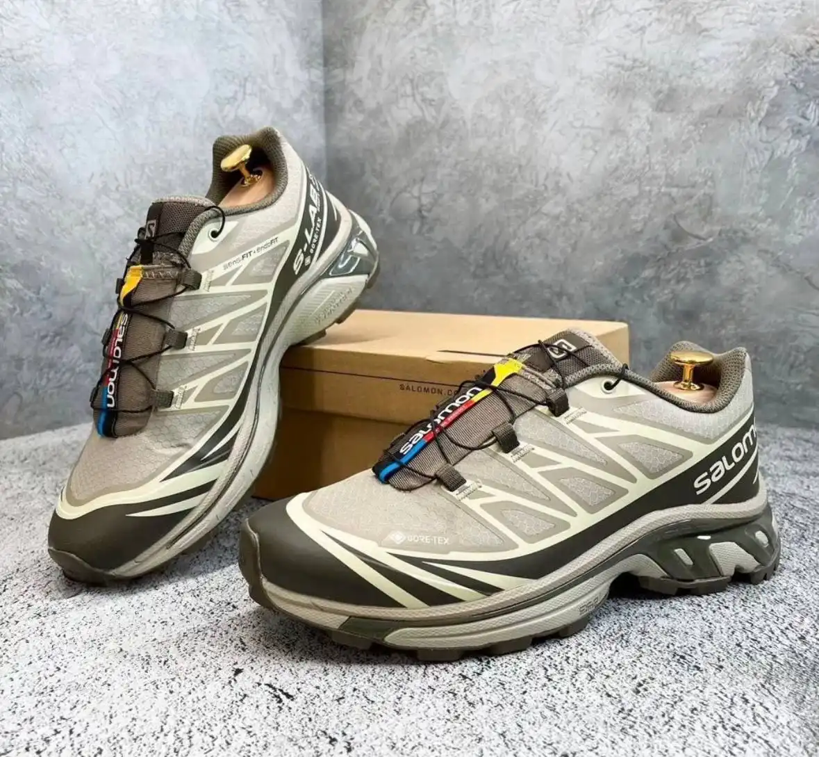 Кроссовки Salomon XT 6, New Balance, Nike Vomero зимние реплики 1:1