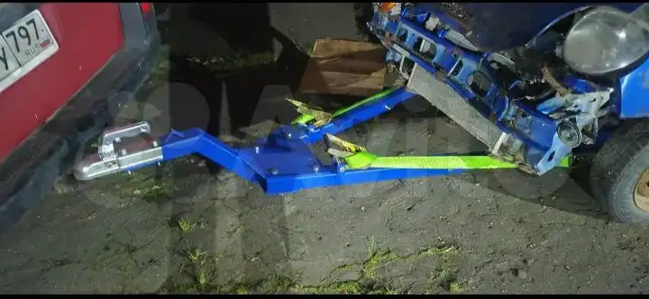 Жесткая сцепка для буксировки автомобилей