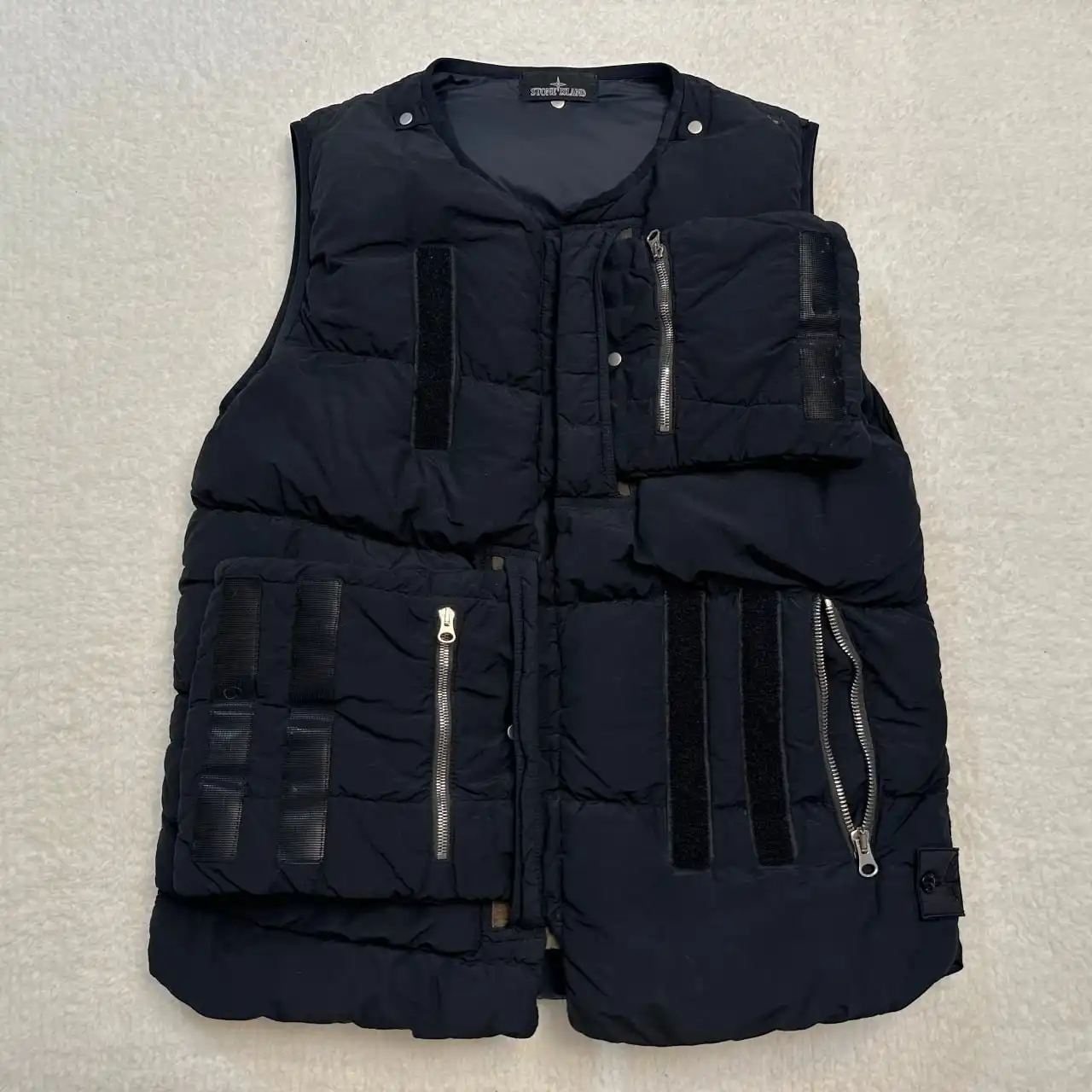 Stone Island Shadow Project Naslan Light Pocket Down Jacket Vest