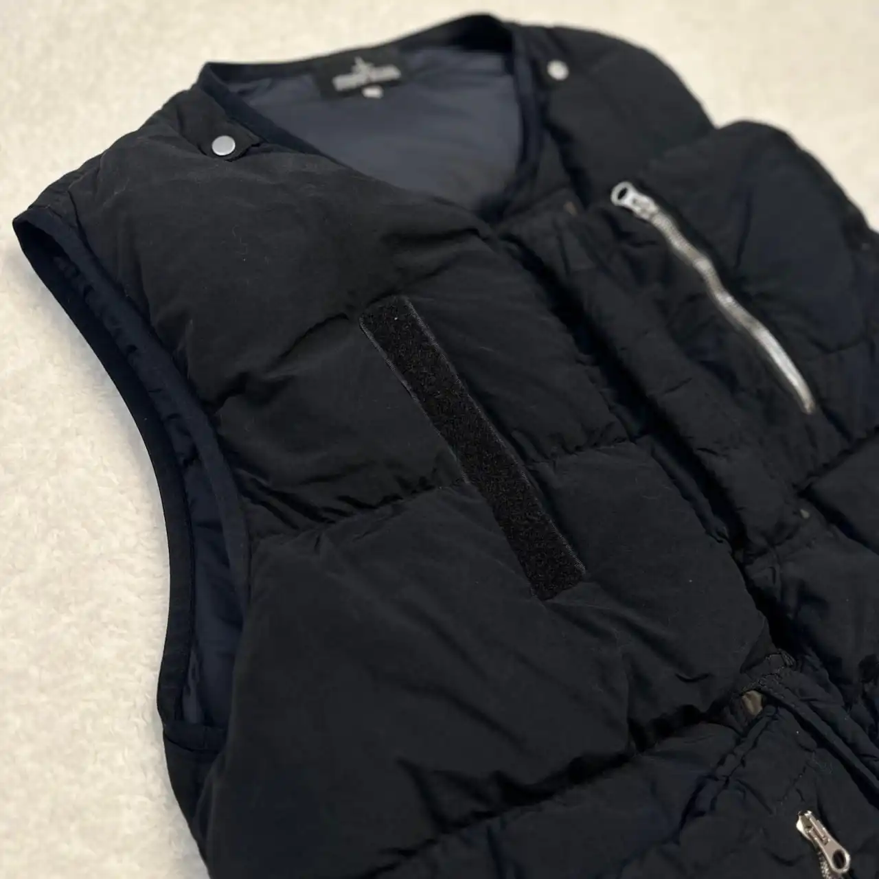 Stone Island Shadow Project Naslan Light Pocket Down Jacket Vest