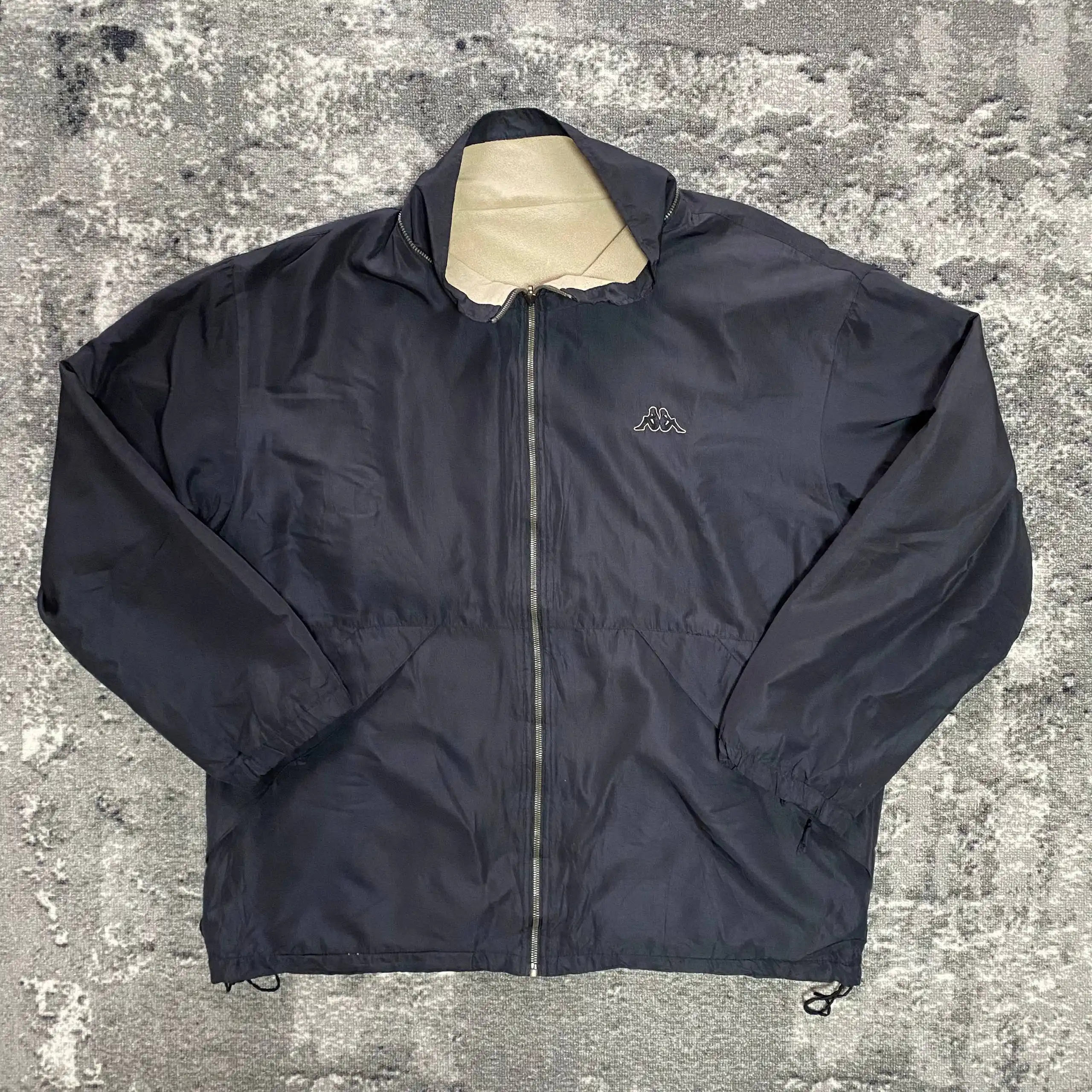 Куртка Kappa двусторонняя нейлон/флис XXL