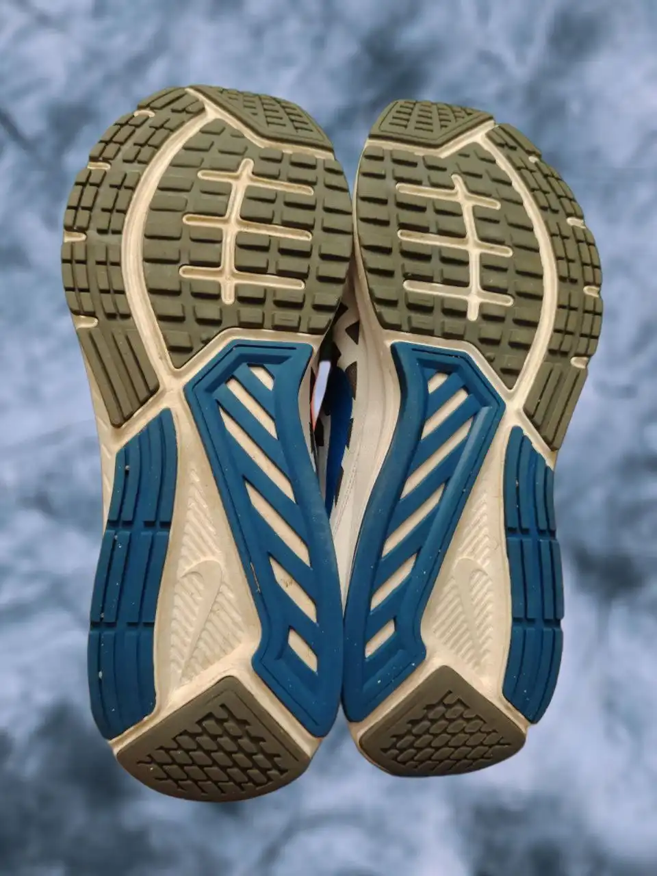 Кроссовки Nike Dart 11 White Royal Blue - Обувь (Одежда) в Санкт-Петербург