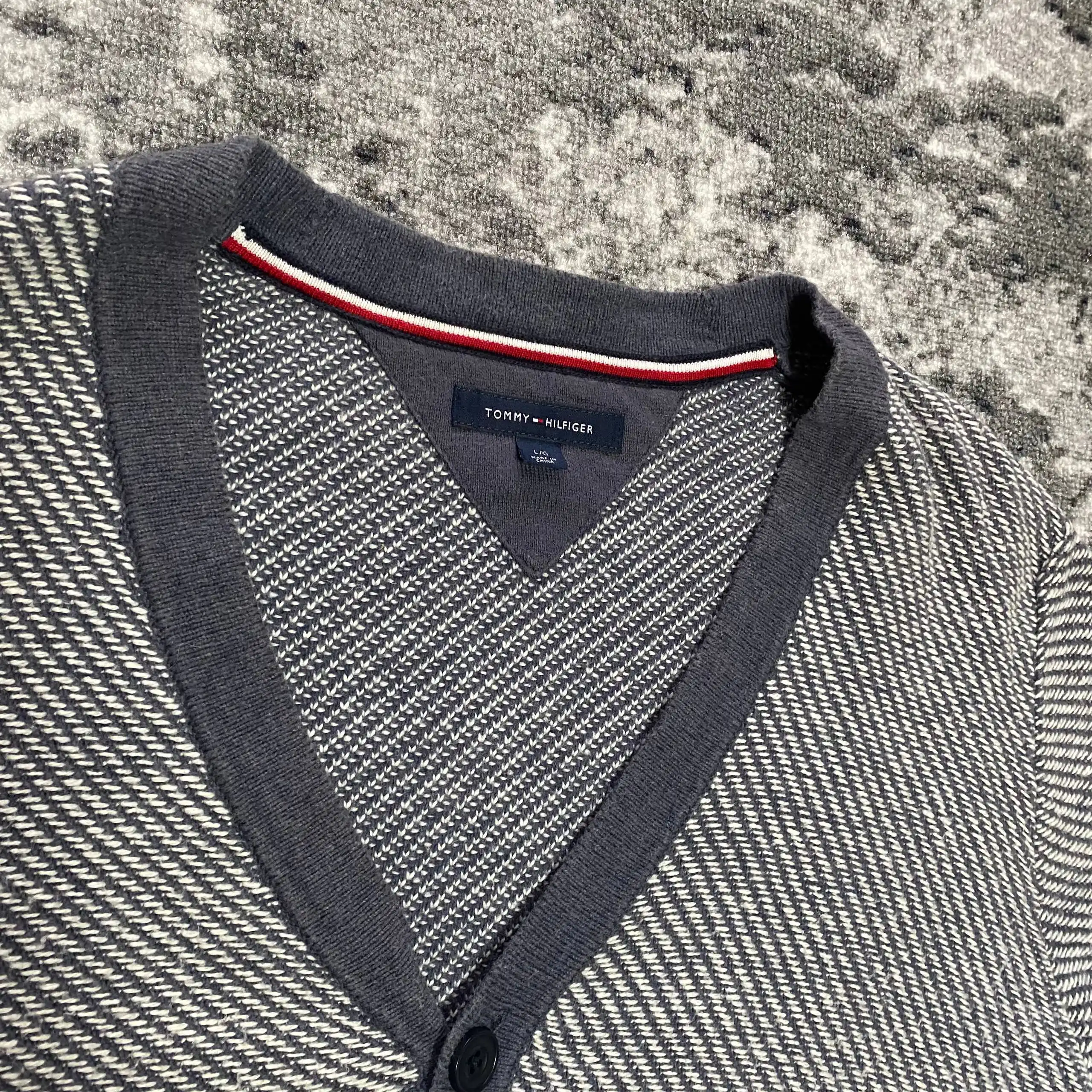 Кардиган Tommy Hilfiger с шерстью L Old Money - Верхняя одежда (Одежда) в Уфа