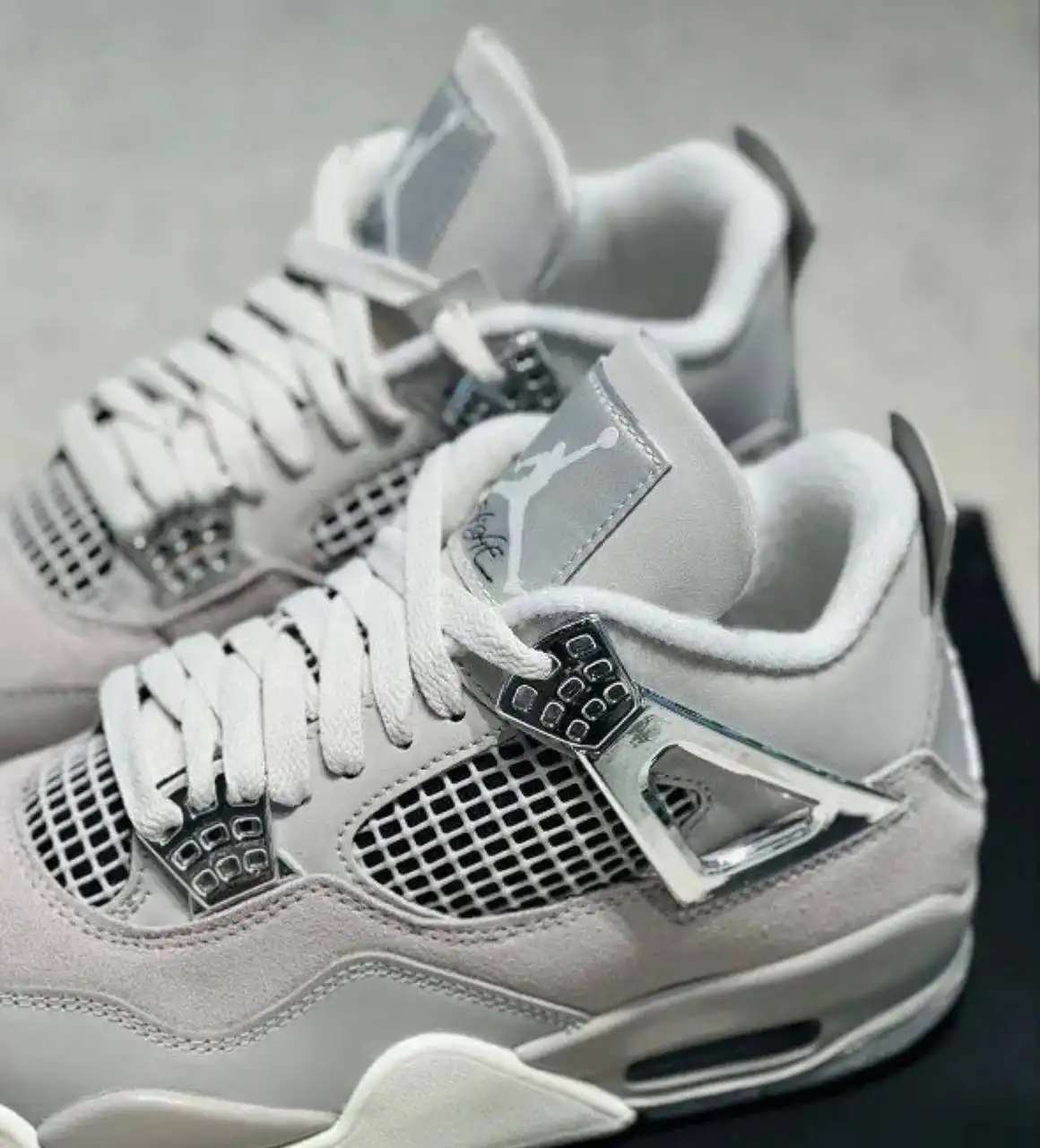 Кроссовки NIKE AIR JORDAN 4 реплика 1:1 - Обувь (Одежда) в Курск