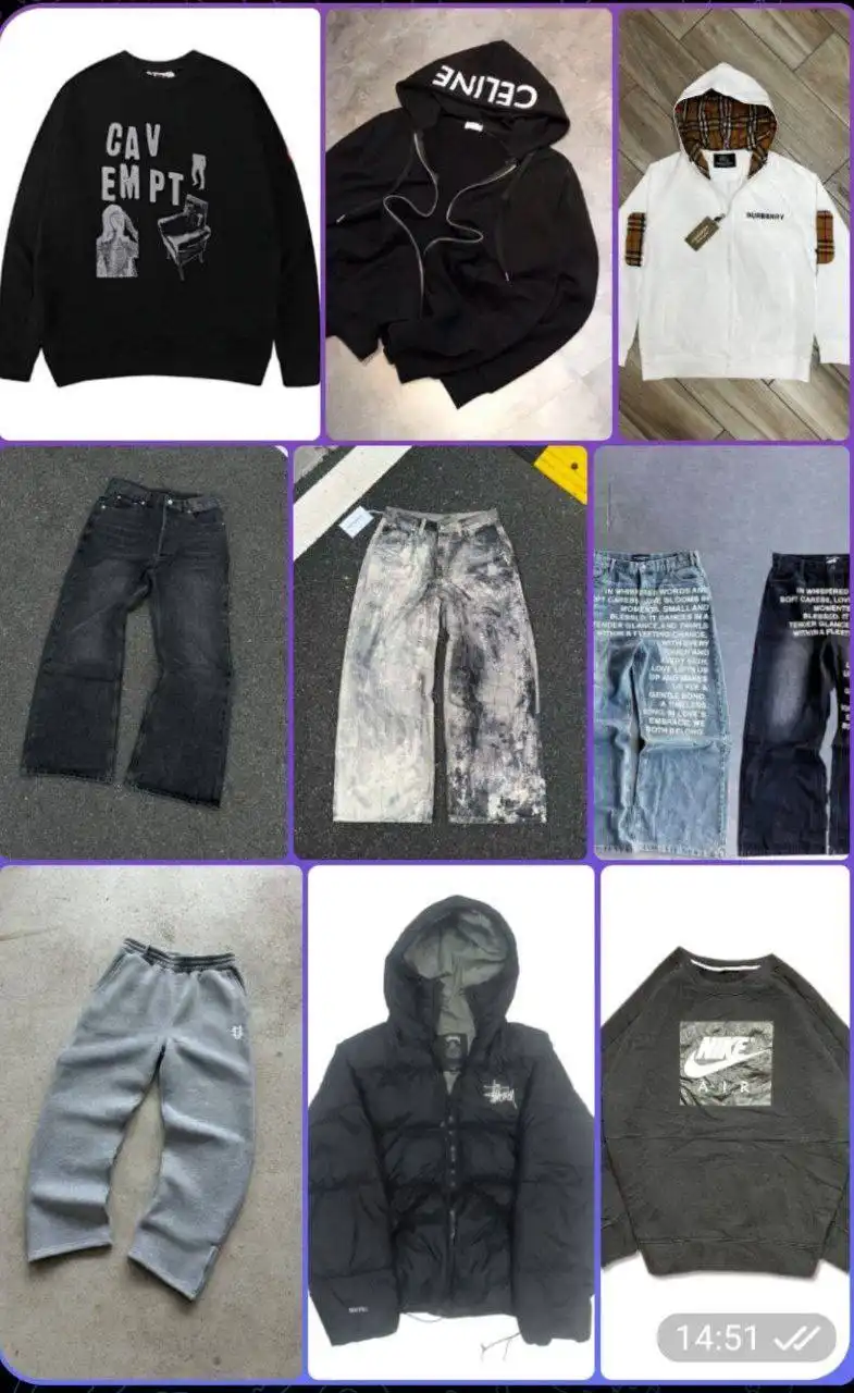 Продажа брендовой одежды: свитшоты, худи, пуховики, джинсы - Верхняя одежда, джинсы (Одежда) в Курск