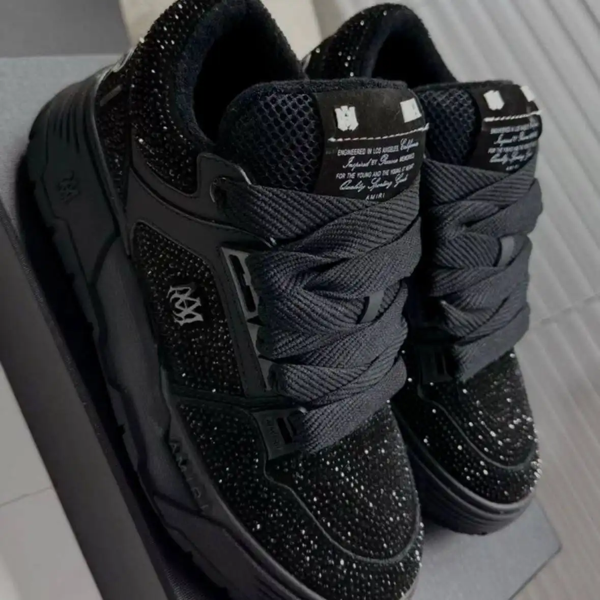 Куртка AMIRI MA-1 Swarovski Crystal реплика 1:1 - Верхняя одежда (Одежда) в Курск