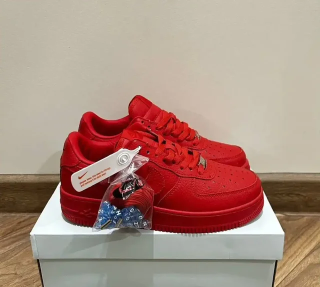 Кроссовки Nike Air Force Nocta Red реплика - Обувь в Курск