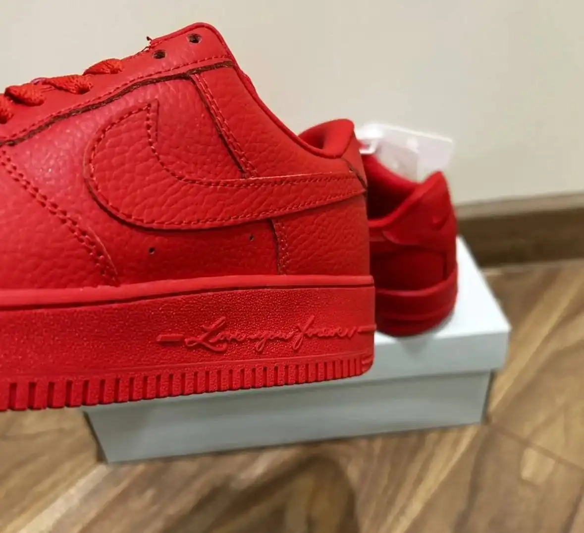 Кроссовки Nike Air Force Nocta Red реплика - Обувь (Одежда) в Курск