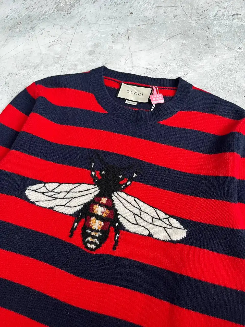 Свитера Gucci: intarsia wool и Bee Embroidered - Свитеры (Одежда) в Новосибирск