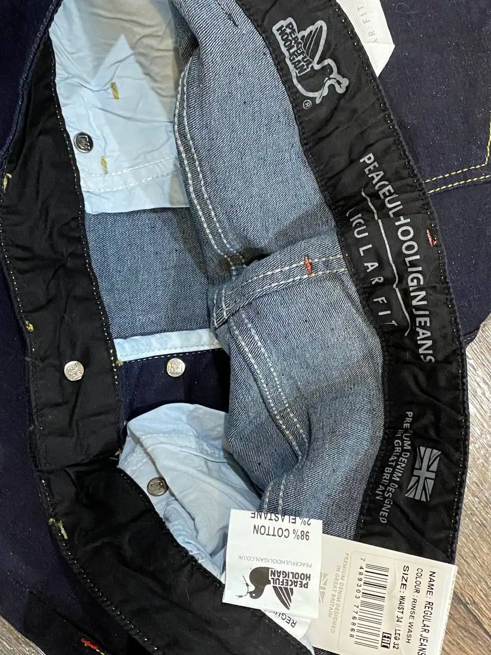 НОВЫЕ джинсы Peaceful Hooligan размер W34 L32(M/L) - Джинсы (Одежда) в Курск