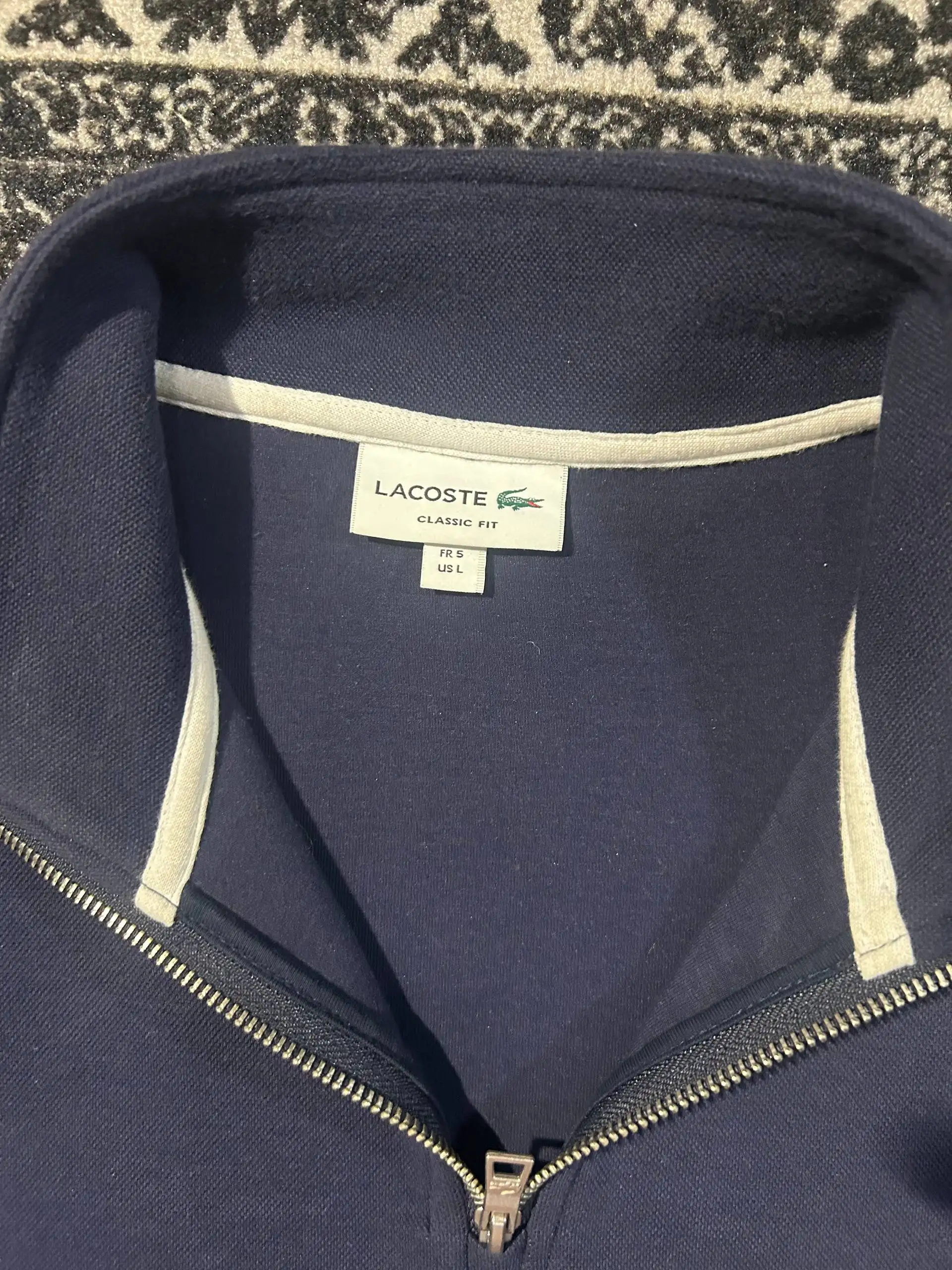 Куртка Lacoste 1/4 zip - Верхняя одежда (Одежда) в Курск