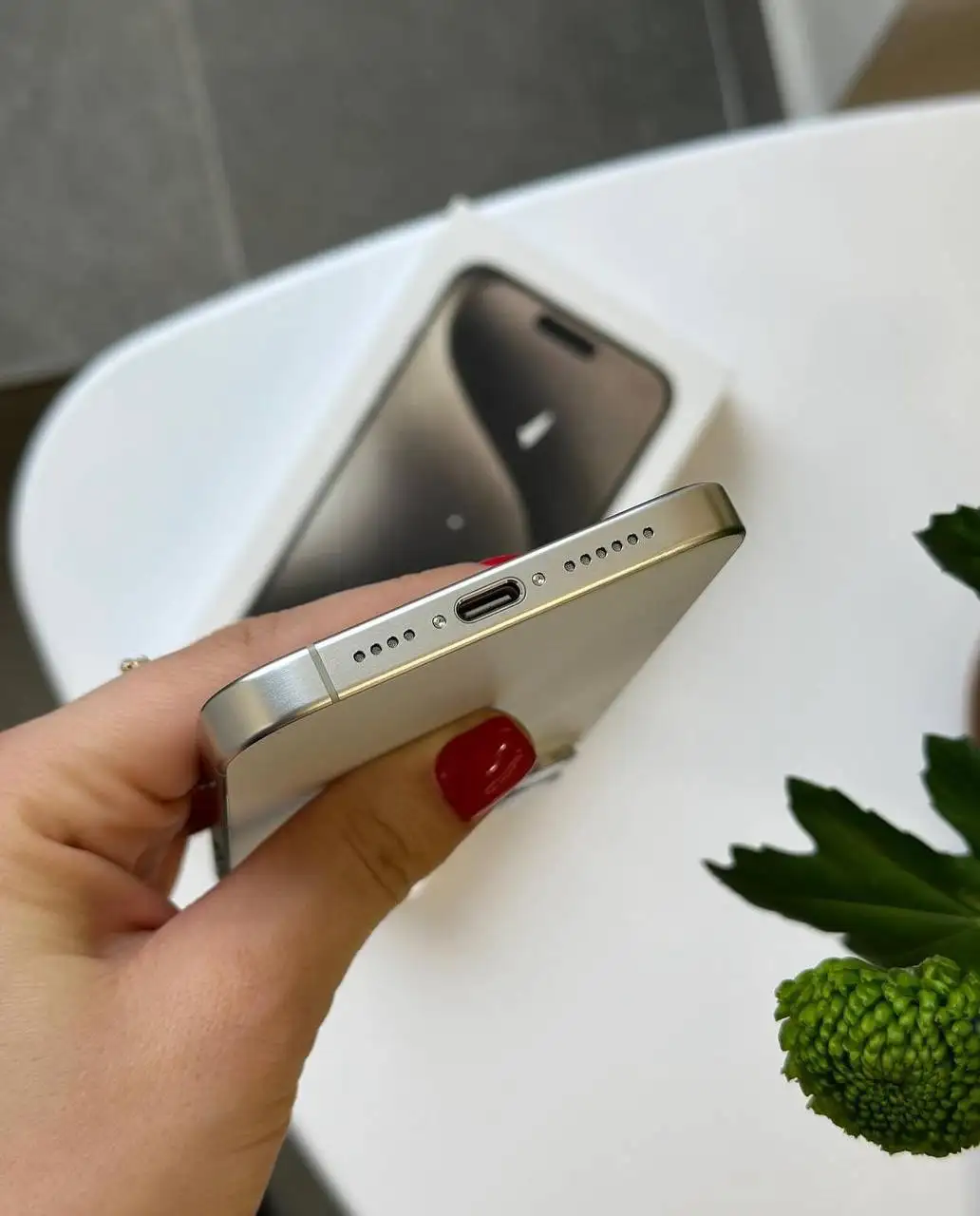 iPhone 15 Pro Max White Titanium 1Tb - Смартфоны (Электроника) в Курск