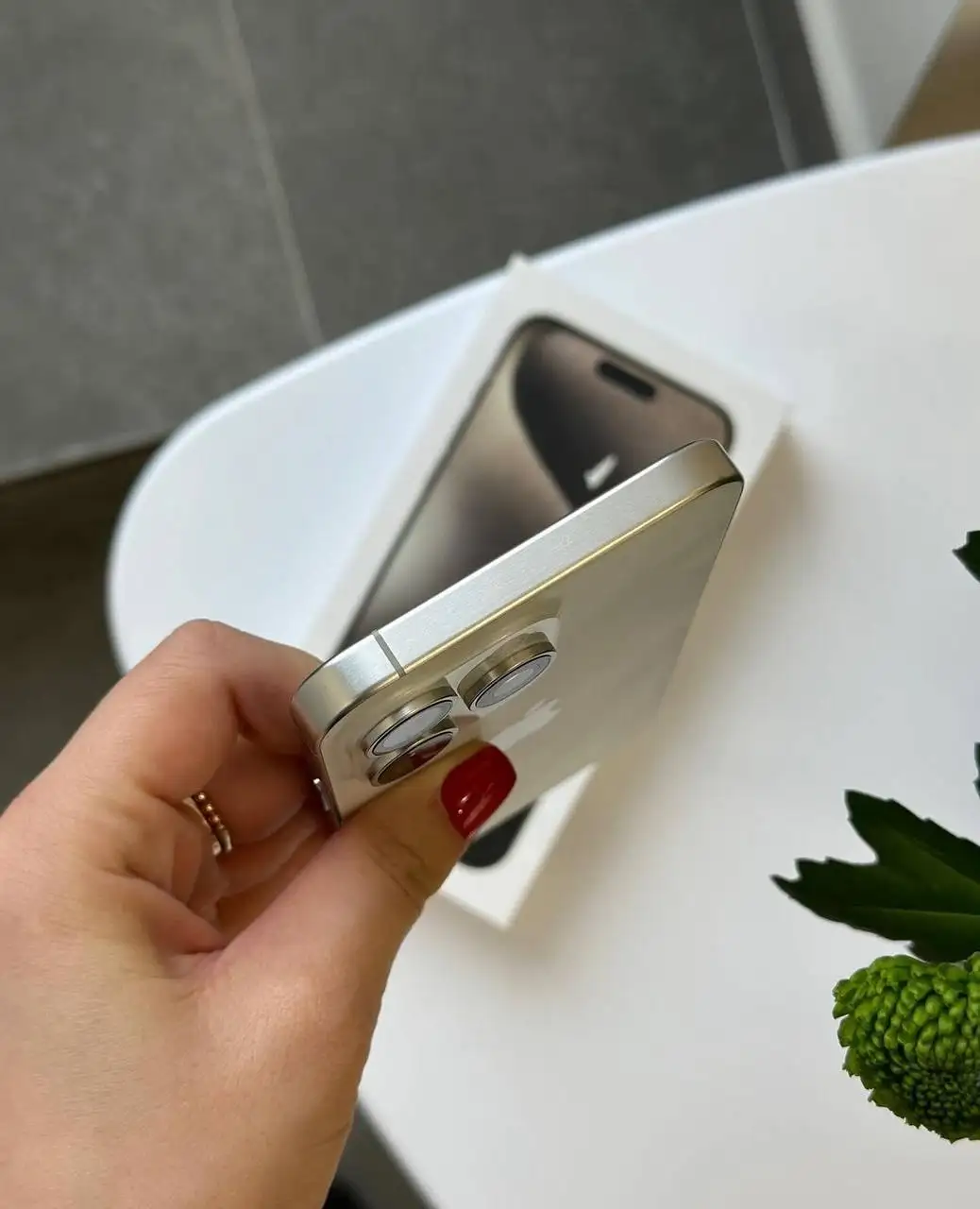 iPhone 15 Pro Max White Titanium 1Tb - Смартфоны (Электроника) в Курск