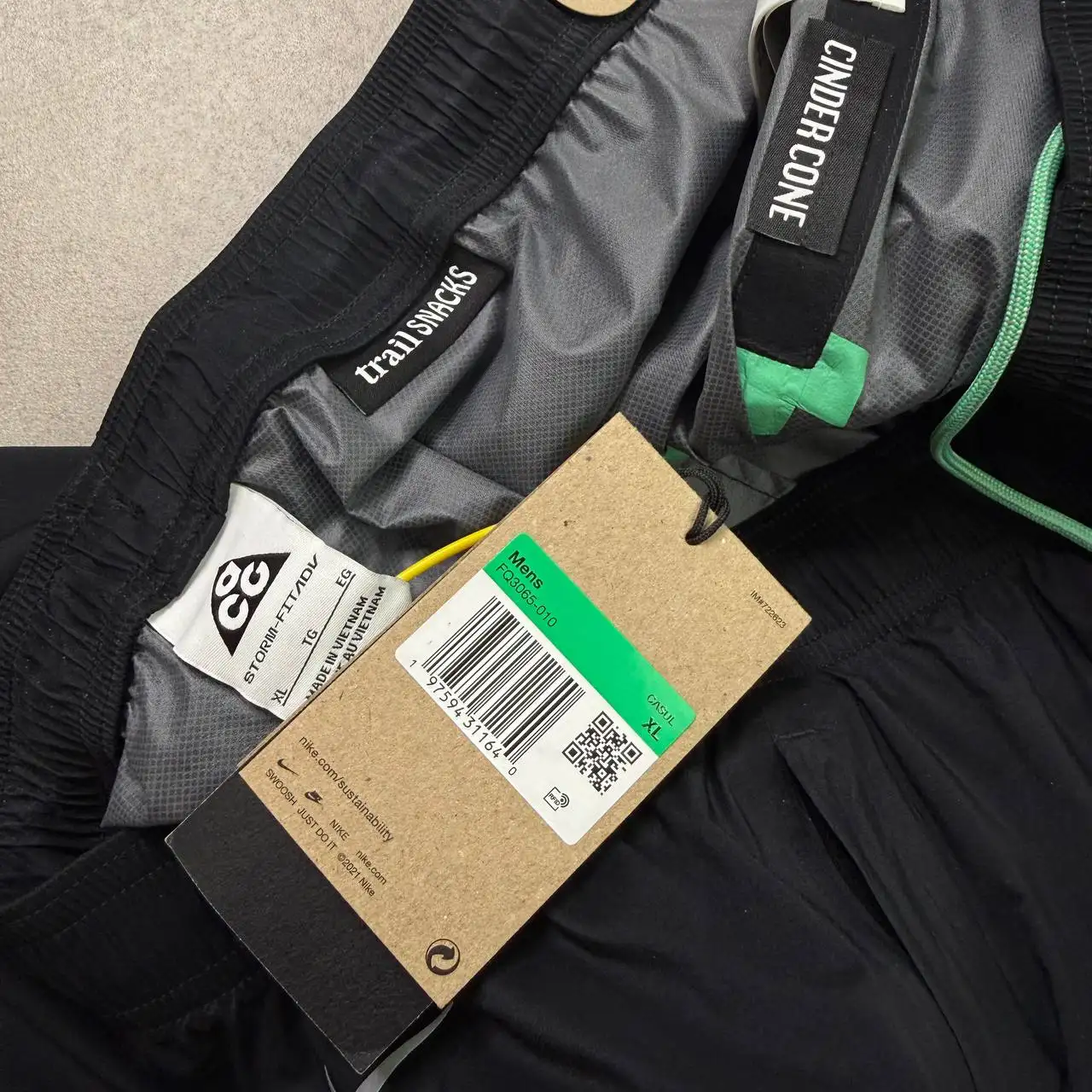 Мужские водоотталкивающие штаны Nike ACG storm-fit Trail Snacks - Одежда в Воронеж