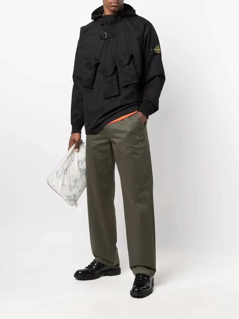 Куртка Stone Island Pullover Side Pocket Smock Jac - Верхняя одежда (Одежда) в Курск