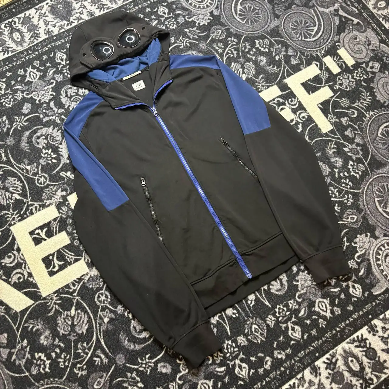 C.P. Company T Track Goggle Zip Hoodie - Верхняя одежда (Одежда) в Курск