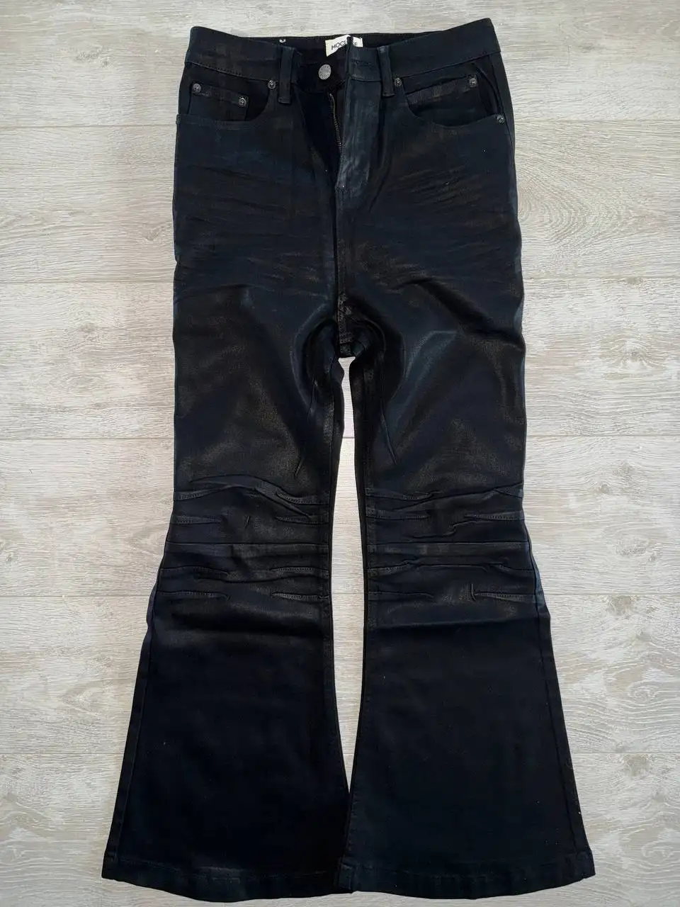 Новые кожаные джинсы в стиле Rick Owens - Джинсы (Одежда) в Курск