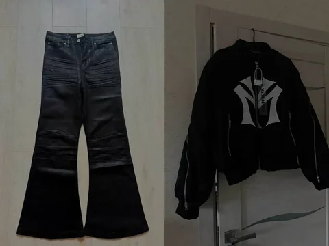 Продажа бомбера Mowalola и джинсов Rick Owens - Одежда в Курск