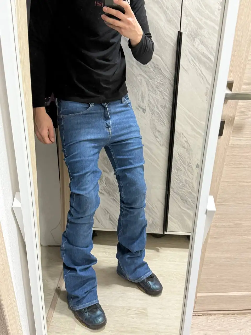 Продажа б/у джинсов различных брендов и фасонов - Джинсы (Одежда) в Курск