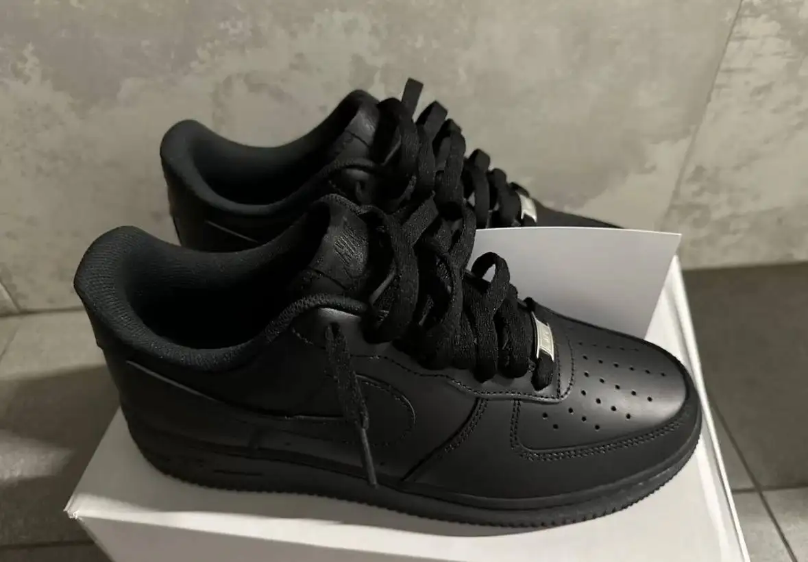 Кроссовки Nike Air Force Black/White - Обувь (Одежда) в Курск