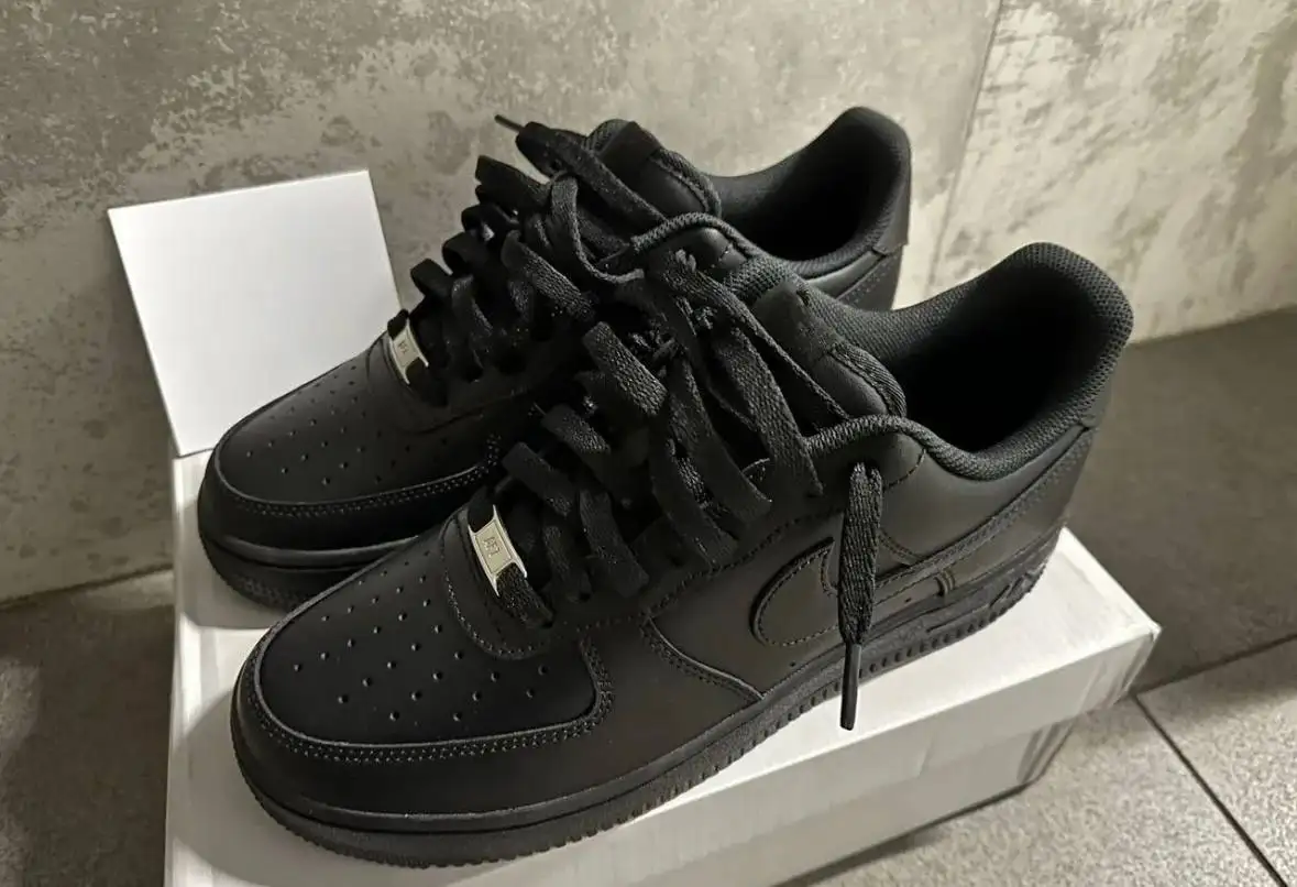 Кроссовки Nike Air Force Black/White - Обувь (Одежда) в Курск
