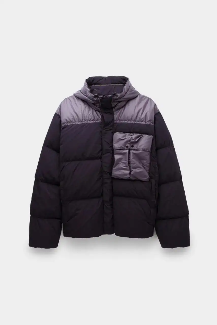 CP Company Eco Chrome-R & Taylon-P Mixed Goggle Down Jacket 'Nightshade' XL - Верхняя одежда (Одежда) в Курск