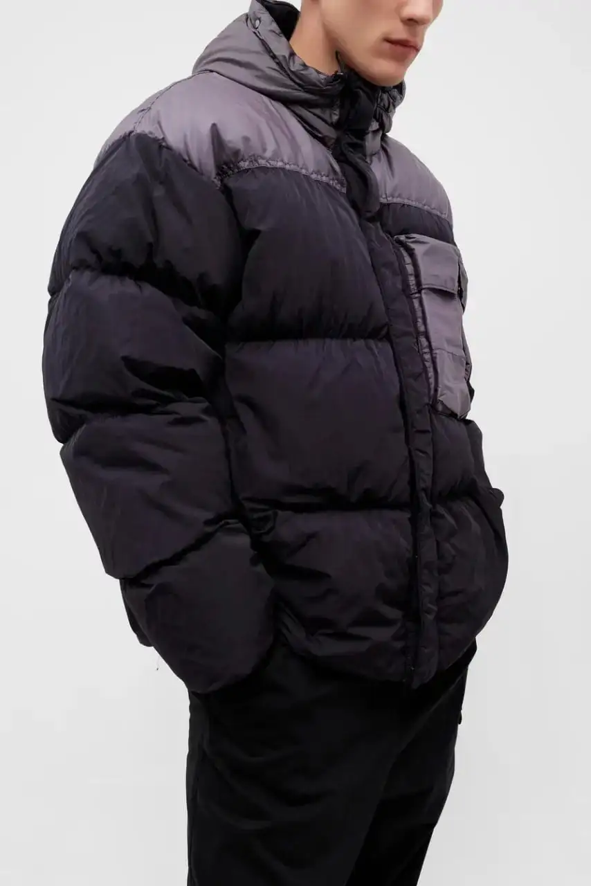CP Company Eco Chrome-R & Taylon-P Mixed Goggle Down Jacket 'Nightshade' XL - Верхняя одежда (Одежда) в Курск