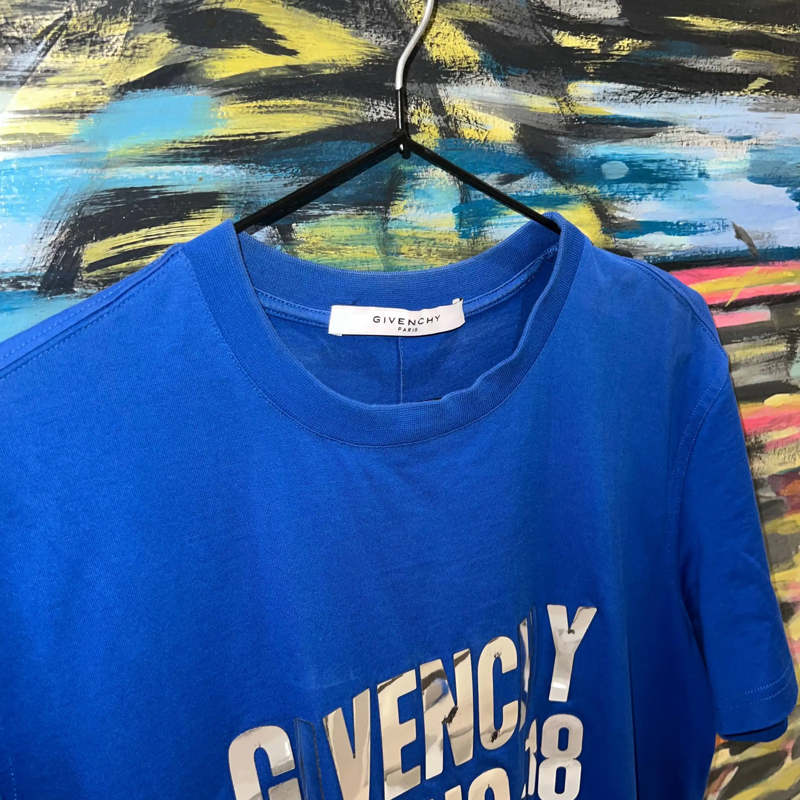 Футболка Givenchy spring blue crystal - Футболки (Одежда) в Курск