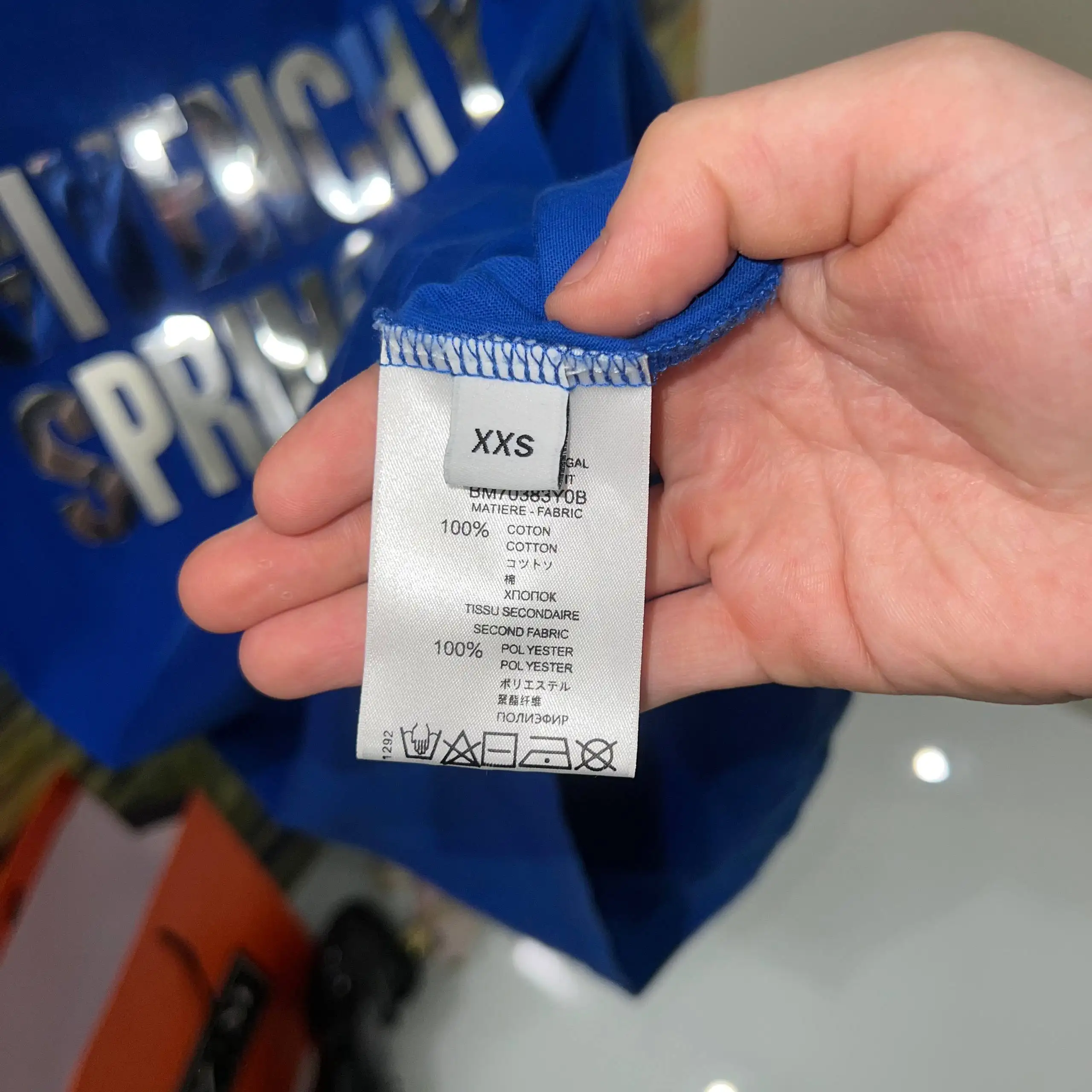 Футболка Givenchy spring blue crystal - Футболки (Одежда) в Курск