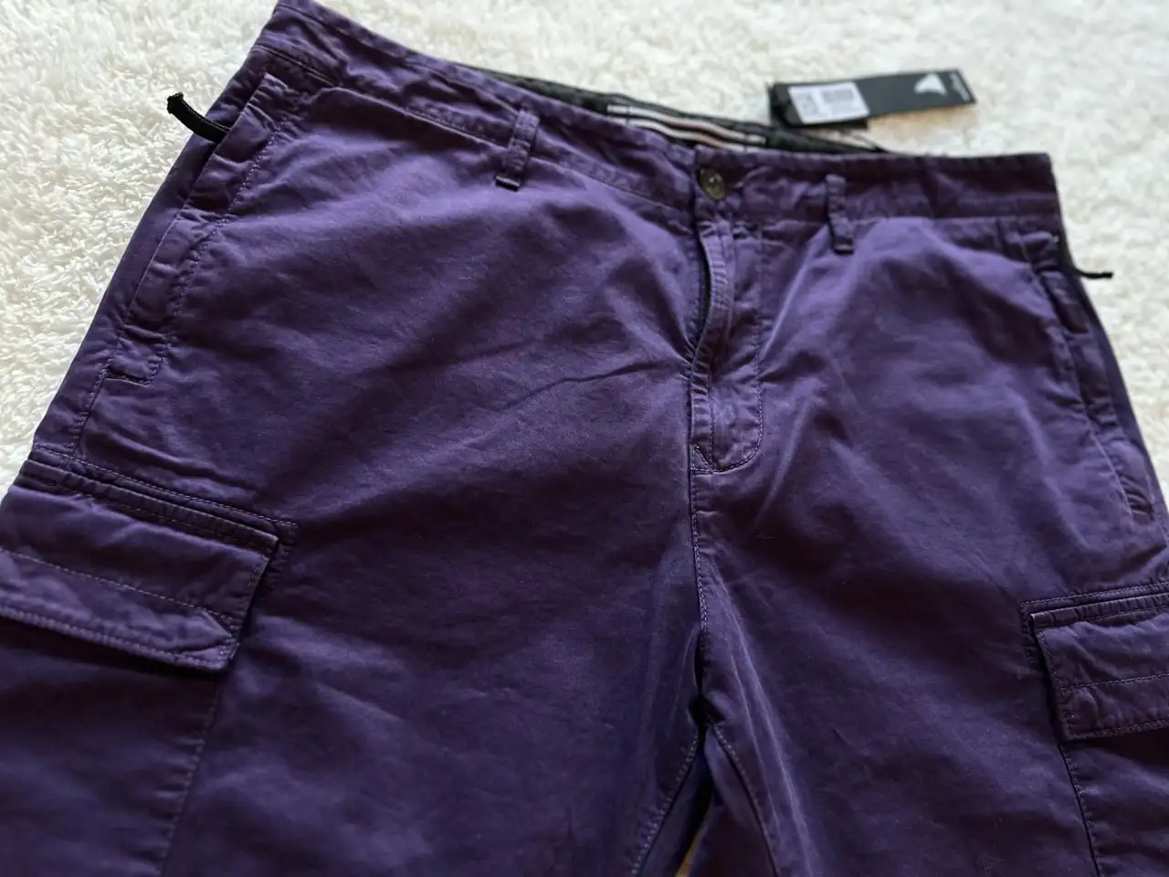 Stonе Islаnd Garment Dyed Stretch Broken Twill Cargo Trousers - Брюки (Одежда) в Курск