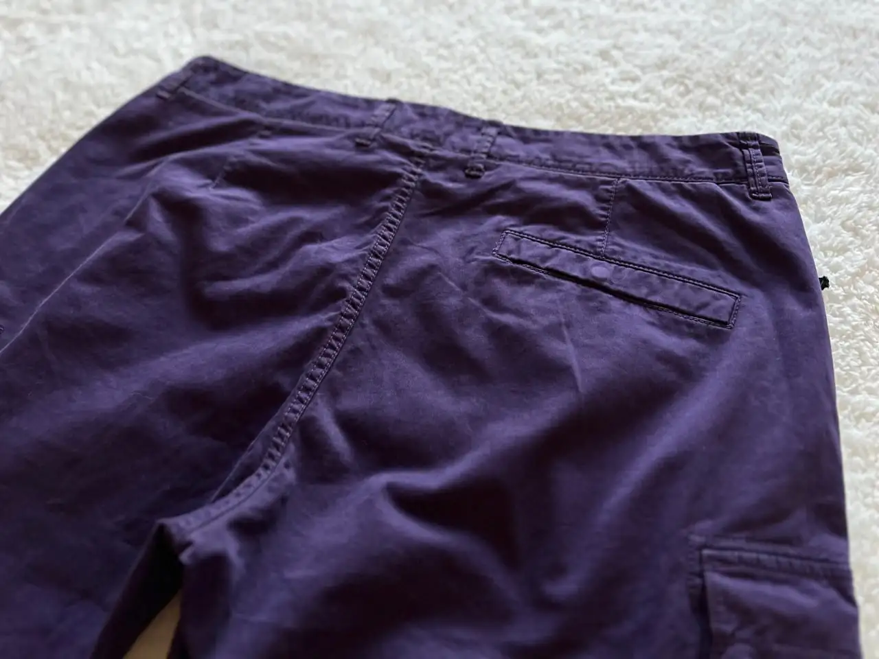 Stonе Islаnd Garment Dyed Stretch Broken Twill Cargo Trousers - Брюки (Одежда) в Курск