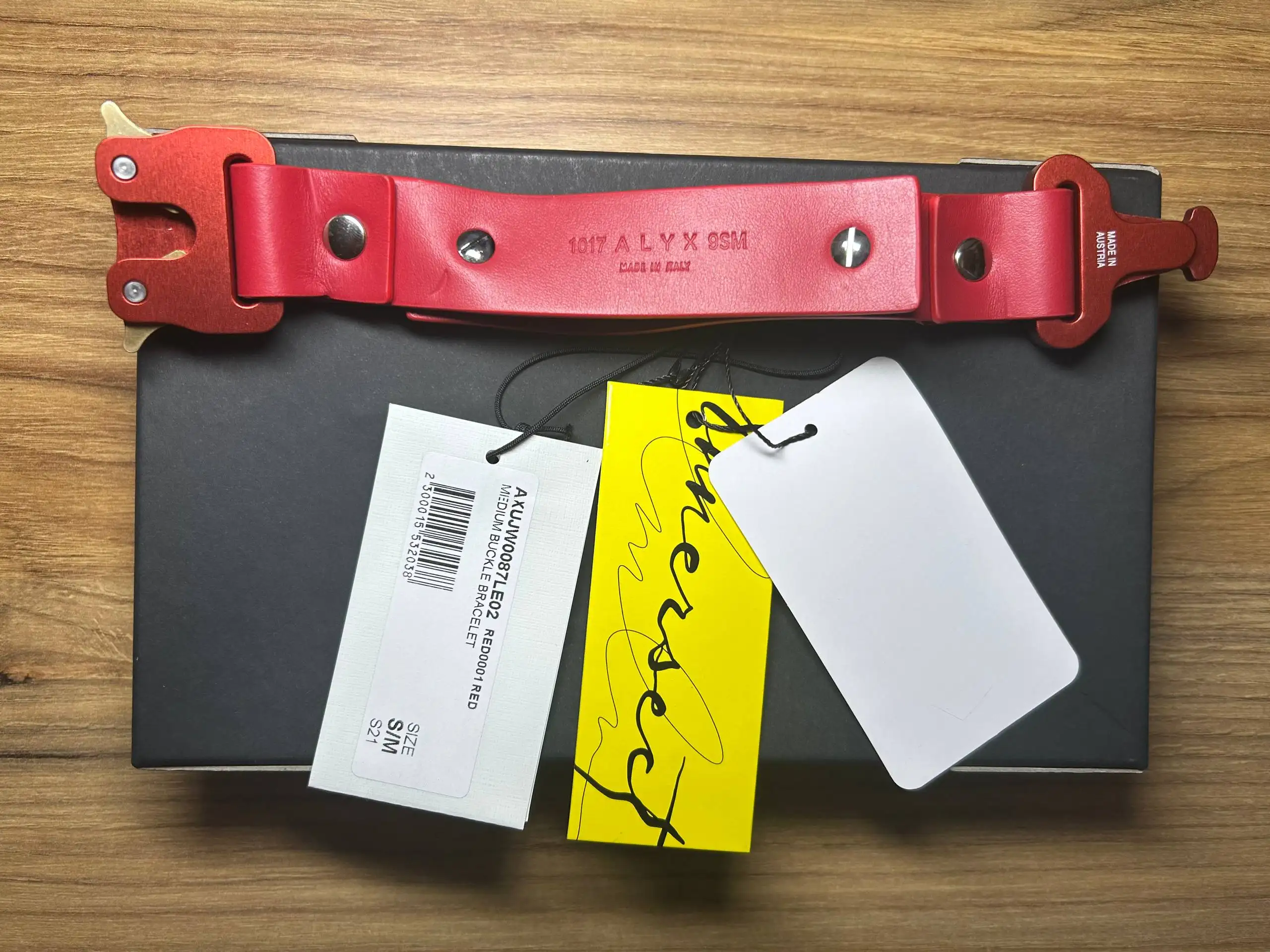 Браслет 1017 ALYX 9SM Medium Buckle Bracelet - Барахолка в Неизвестно