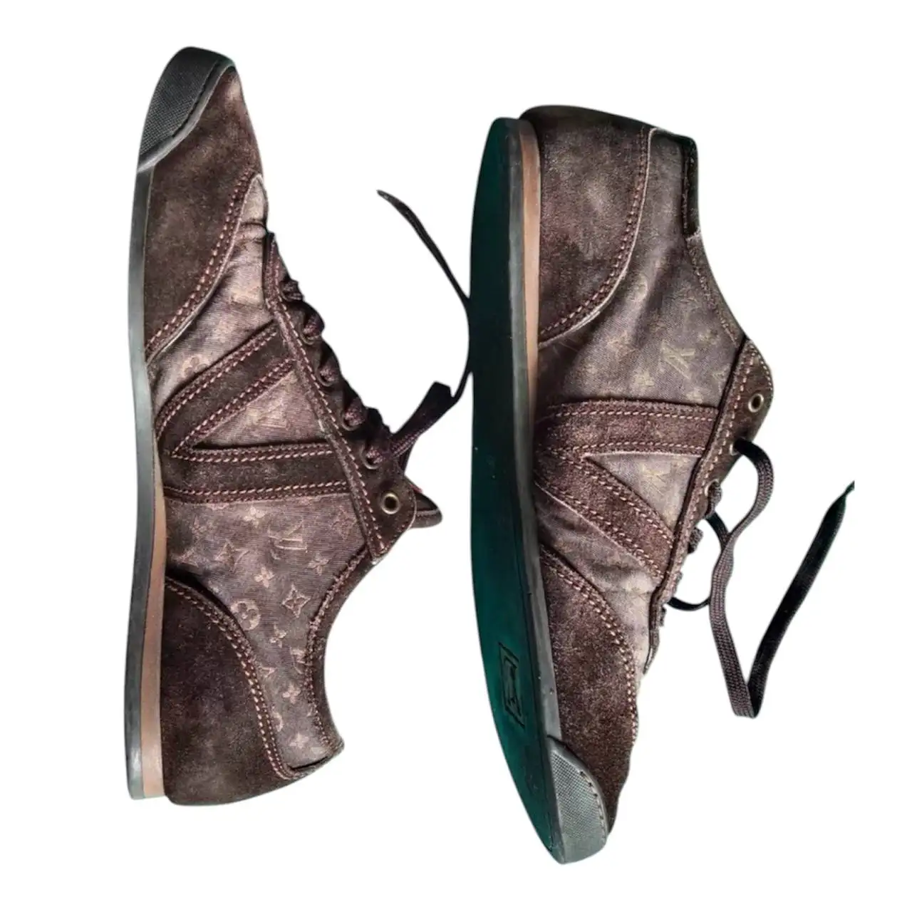 LOUIS VUITTON MONOGRAM BROWN SHOES - Обувь (Одежда) в Kursk