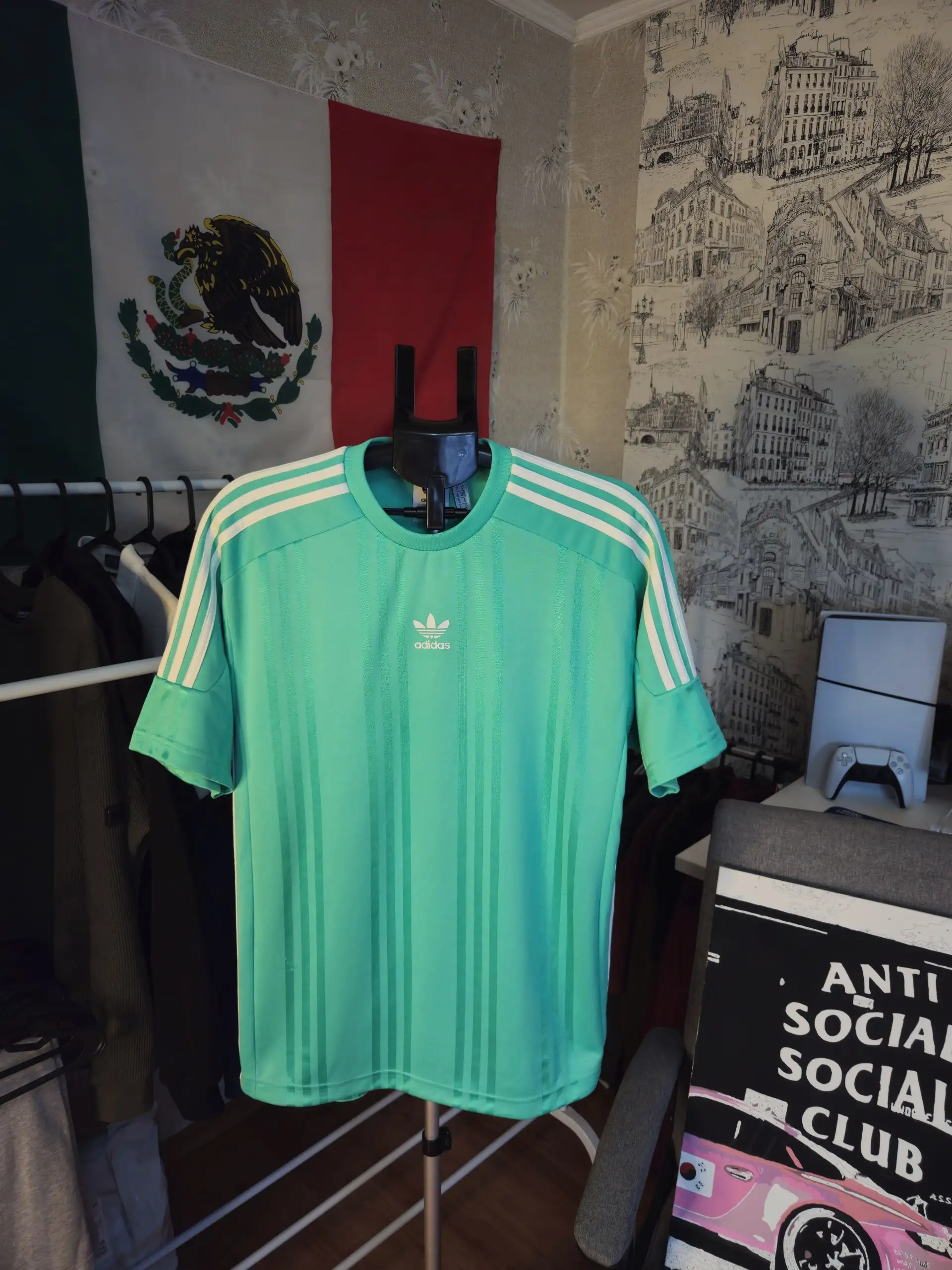 Футболка Adidas Originals 3 Stripes Jacquard Jersey - Футболки (Одежда) в Курск