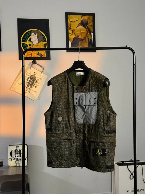 Stone Island Wool Reflective Vest - Куртки в Санкт-Петербург