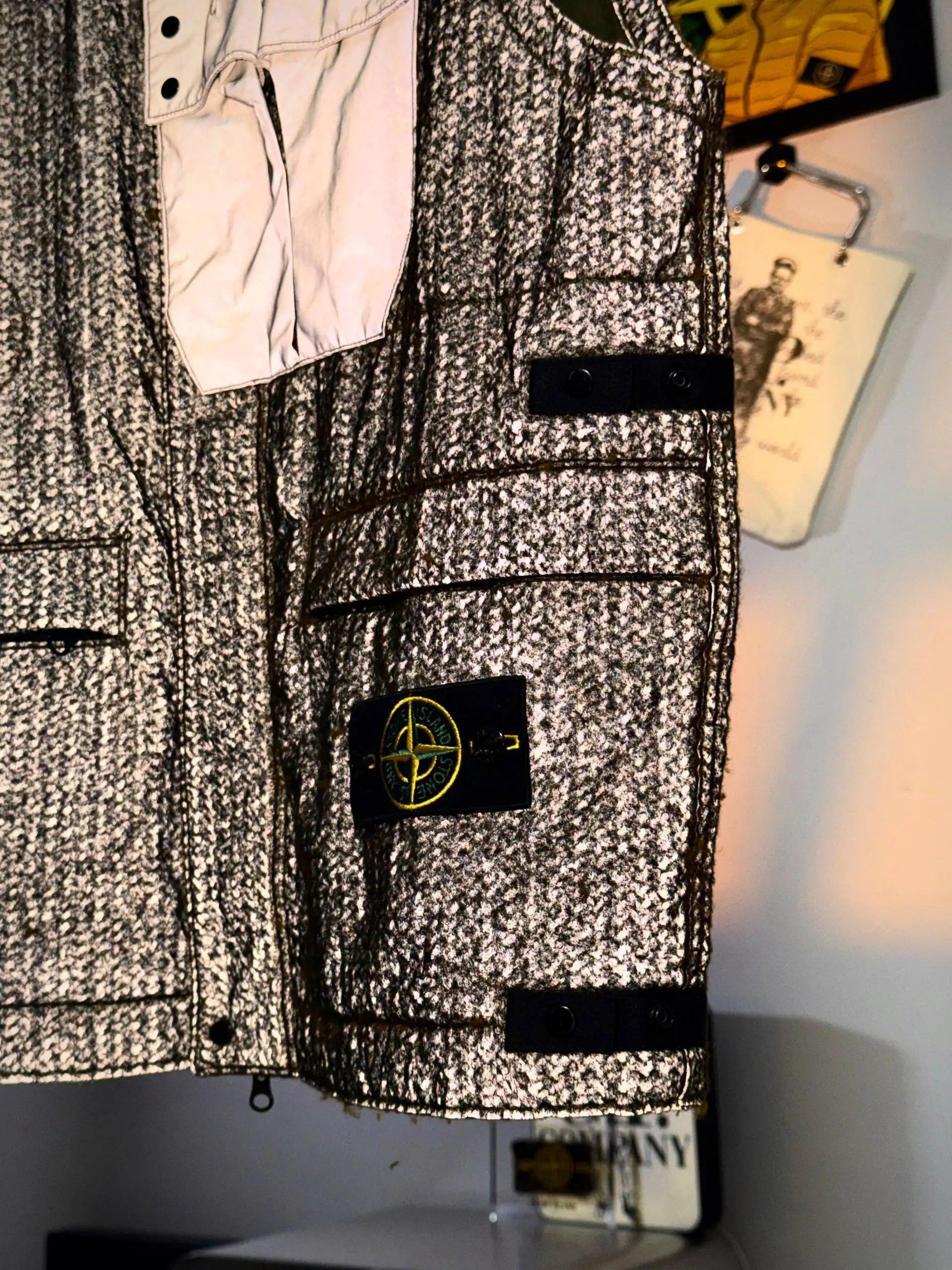 Stone Island Wool Reflective Vest - Одежда в Санкт-Петербург