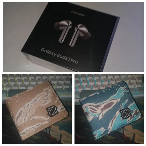 ЛИКВИДАЦИЯ ТОВАРА: Кошелек UNDEFEATED и наушники Galaxy Buds 3 Pro - Электроника в Неизвестно