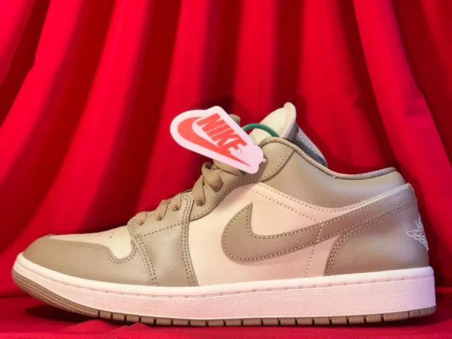Кроссовки Air Jordan 1 Low Rattan Desert Camo Sail - Кроссовки в Неизвестно