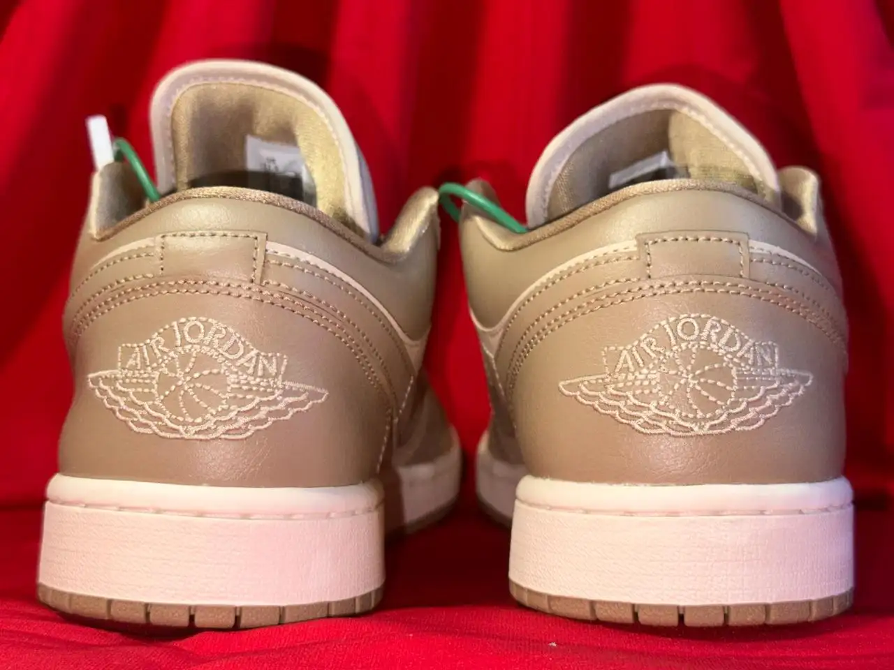 Кроссовки Air Jordan 1 Low Rattan Desert Camo Sail - Обувь (Одежда) в Неизвестно