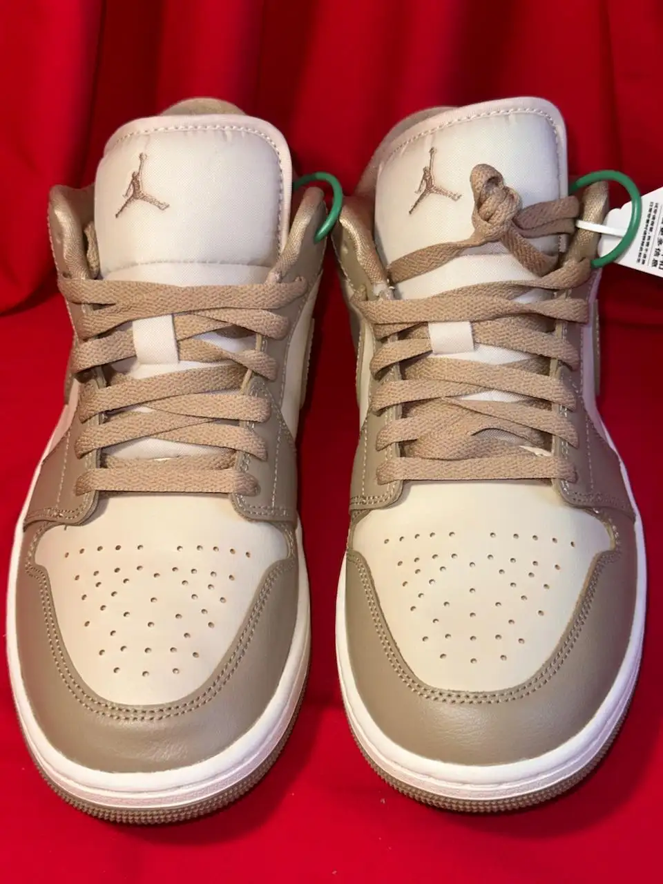 Кроссовки Air Jordan 1 Low Rattan Desert Camo Sail - Обувь (Одежда) в Неизвестно