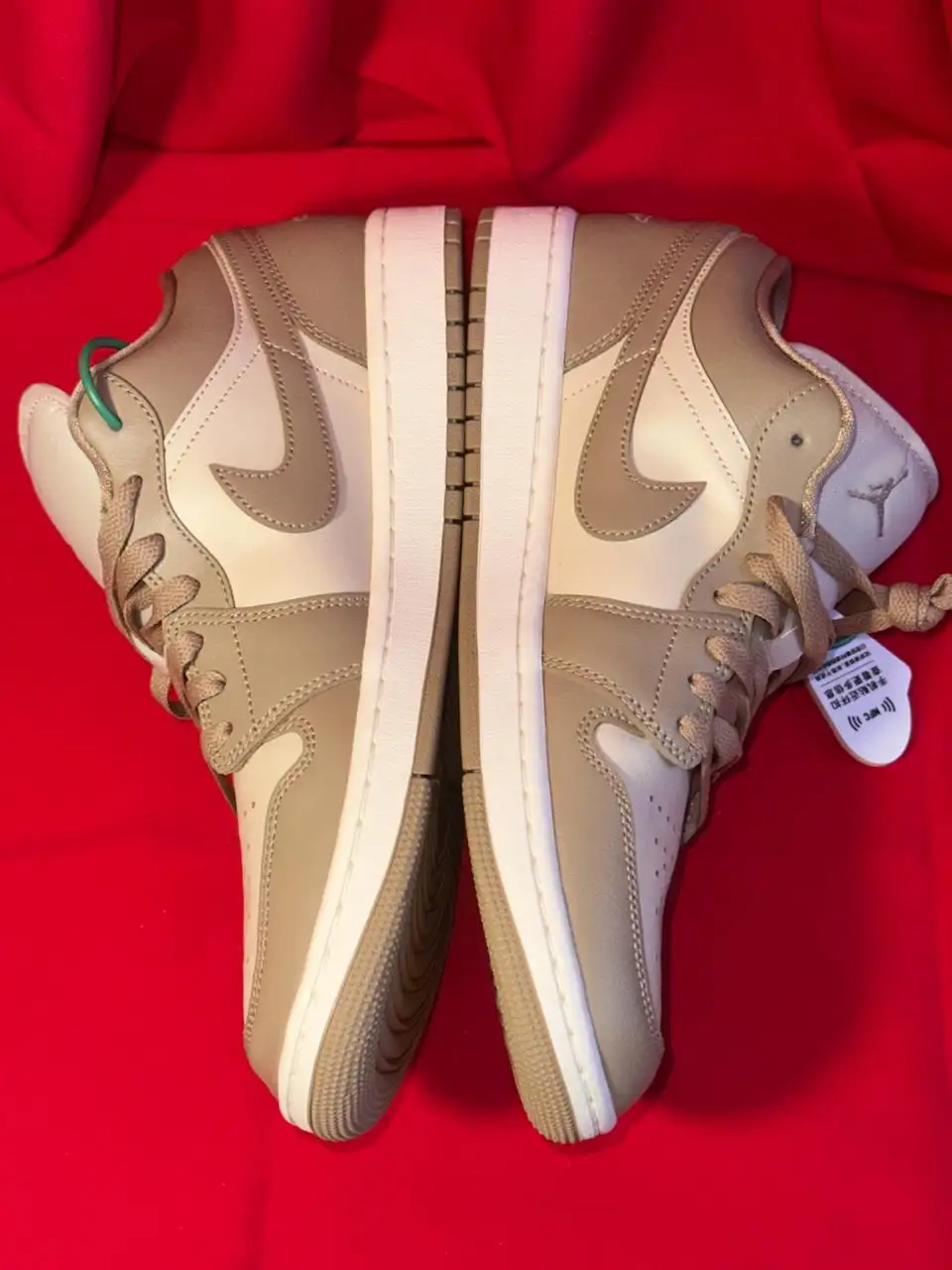 Кроссовки Air Jordan 1 Low Rattan Desert Camo Sail - Обувь (Одежда) в Неизвестно