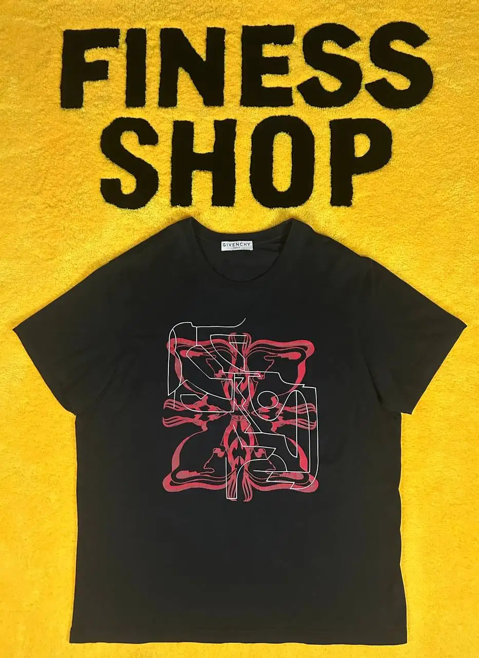 Givenchy T-shirt Logo Black - Футболки (Одежда) в Курск